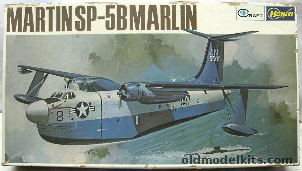 Hasegawa 1/72 Martin SP-5B Marlin - US Navy VP-40 / VP-45 and French Navy, JS063 plastic model kit